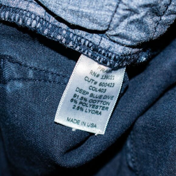 Frame Denim Women's Le Skinny de Jeanne Jeans Deep Blue Dive Size 25 - Picture 8 of 8